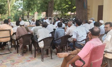 आगामी त्यौहार मोहर्रम व रक्षाबंधन को लेकर तखतगढ थाना परिसर में सीएलजी सदस्यों बैठक हुई आयोजित