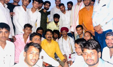 थैंक्यू बोर्ड थानागाजी गुर्जर समाज के पंच पटेलों की बैठक हुई आयोजित