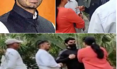 महिला के साथ बदसलूकी करने वाले बीजेपी नेता के घर चला बुलडोजर