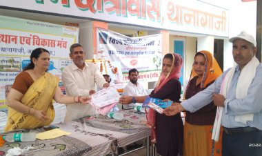 नैहडा उत्थान विकास मंच द्वारा मांडा छात्रावास थानागाजी में 90 बालिकाओं का किया सम्मान