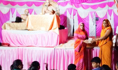 जैन समाज कामां द्वारा चलाई जा रही ई-व्रत मुहिम से जुड़े युवा- आचार्य विनीत सागर