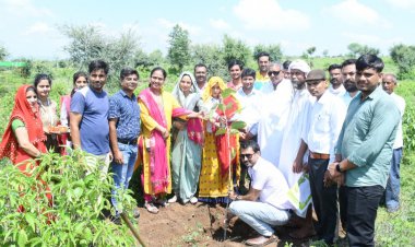 बेटियों ने की अनोखी पहल: पेड़ो पर रक्षासूत्र बांध मनाया रक्षाबंधन