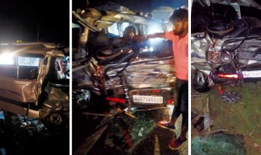 तेज रफ्तार ने फिर ली तीन जातरूओं की जान:  चार घायल
