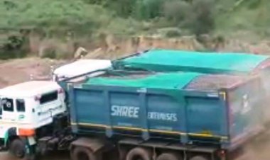 रसूखदार के दम पर अन्डरलोडिंग की आड में ऑवरलोंडिग शुरू: पुलिस कर रही ओवरलोडिंग बदं होने का दावा