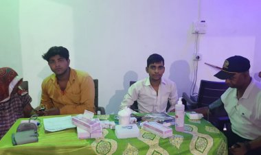 जसाई में आयोजित निःशुल्क नेत्र चिकित्सा शिविर में 315 पीड़ित हुए लाभान्वित