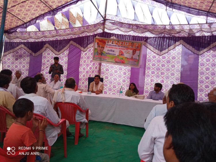 गोविंदगढ़ पहूँचे जिला प्रमुख बलवीर छिल्लर: जिला पार्षद की मांग पर सड़क बनाने की घोषणा की