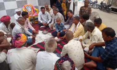 माली महासभा प्रतिनिधि मण्डल ने रामलाल माली के शोक संतृप्त परिवार से मुलाक़ात कर बढ़ाया ढांढस: उचित सहायता दिलाने का दिलाया भरोसा