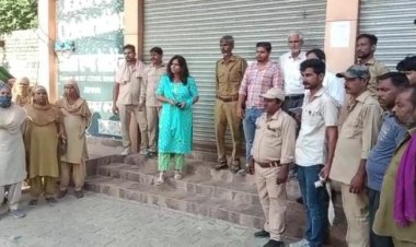 नगरपालिका ने निर्माणाधीन निजी नर्सिंग होम व होटल को किया सील