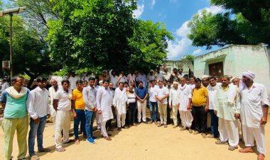 भाजपा युवा नेता मोहित यादव ने किया विभिन्न गाॅवों का दौरा