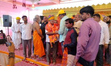 चातुर्मास में तखतगढ़ पहुंचे प्रतिपक्ष नेता गुलाबचंद कटारिया