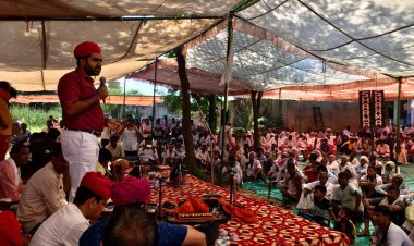 गिगलाना की ढाणी में बाबा जोतराम महाराज की मूर्ति की हुई स्थापना