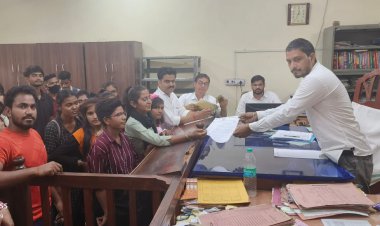 पूर्व छात्रसंघ अध्यक्ष राकेश झाझडिया के हत्यारों को गिरफ्तार करने की मांग: छात्र संगठन एसएफआई ने मुख्यमंत्री के नाम सौंपा ज्ञापन