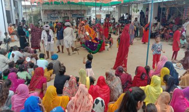 नैनपुरिया में लोकनृत्य में रोचक खेलों ने मन मोहा  सुबह से शाम तक जमे रहे दर्शक