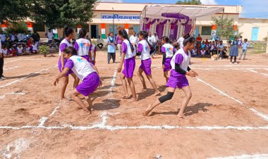 ब्लॉक स्तरीय राजीव गांधी ग्रामीण ओलंपिक खेल प्रतियोगिता में हुए रोचक मुकाबले