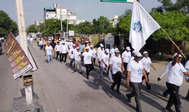 सुमंगल सेवा संस्थान एवं नगर परिषद के संयुक्त तत्वावधान में हुआ स्वच्छ अमृत महोत्सव का शुभारंभ