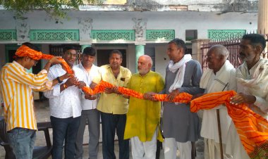 सिकराय महाविद्यालय के नव निर्वाचित अध्यक्ष नरेन्द्र कुमार बैरवा का भाजपा ने किया स्वागत