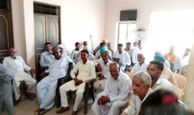 आम आदमी पार्टी के सभी क्रांतिकारी साथियों की रायसिंहनगर में हुई बैठक आयोजित