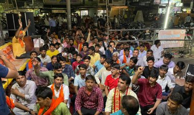 बजरंग दल के तत्वावधान में विशाल हनुमान चालीसा पाठ