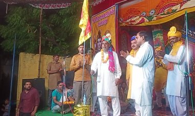 कस्बा अलावडा में शिवरामकला मंच से 33वीं रामलीला मंचन का हुआ उदघाटन