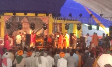 उपनगर पुर में संत समागम प्रारम्भ ,देश-विदेश से हजारों संत पहुंचे