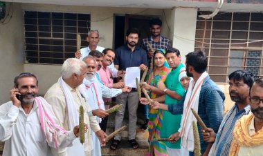 राजस्थान में पिछले 4 दिन से किसान त्रस्त सरकार मस्त
