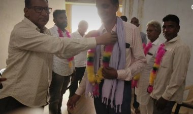 ग्राम सहकारी समिति 73 एनपी में नवनिर्वाचित अध्यक्ष रमेश कुमार ने किया पदभार ग्रहण