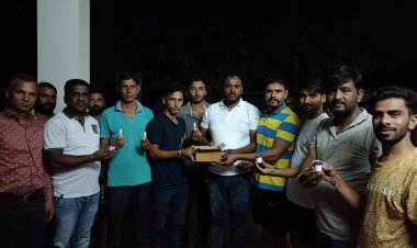 लंपी वायरस को लेकर हिंदू जागरण मंच भीलवाड़ा द्वारा किया गया निशुल्क दवा का वितरण