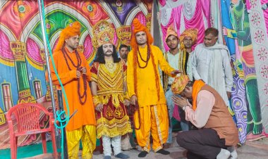 चिड़वाई में रामलीला का हुआ उद्घाटन: भगवान श्री राम के आदर्शो पर चलें -सुरा