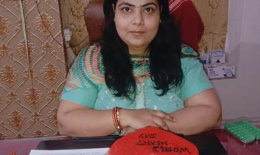 जयपुर मल्टी स्पेशलिस्ट हॉस्पिटल में डॉ. पावनी शर्मा ने केक काट कर मनाया विश्व हृदय दिवस