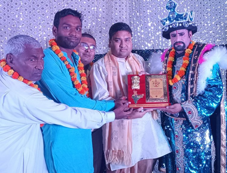पवित्र मनन दीप ने समाज सेवी जादूगर शिव कुमार का किया भव्य सम्मान