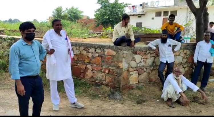 खेड़ली मैनापुरा और मजाजपुर सड़क मार्ग के समीप संदिग्ध अवस्था में बुजुर्ग का शव मिलने से फैली क्षेत्र में सनसनी