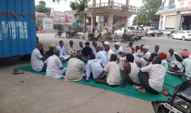 किसान संघर्ष समिति सुमेरपुर के किसानों का गांव गांव तूफानी दौरा हुआ शुरू