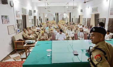 अवरोध मुक्त यातायात हेतु मैपल एप्प के बारे में जानकारी प्रदान करे- एसपी ट्रैफिक