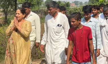 आपकी प्रधान आपके द्वार कार्यक्रम के तहत सोरवा कलान में की जनसुनवाई