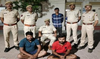 बलाना में फायरिंग कर दहशत फैलाने और  कार जलानें वालें दो व्यक्ति गिरफ्तार