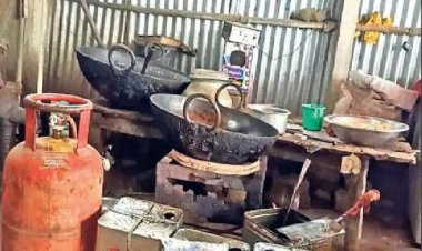 घरेलू गैस सिलेंडरों का दुकानों और होटलो पर धड़ल्ले से हो रहा उपयोग: जिम्मेदार बन रहे अंजान