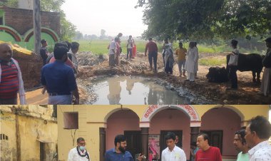 नगरपालिका के ईओ ने सफाई व्यवस्था को लेकर किया कस्बे का औचक निरीक्षण: गली मोहल्लों में रोड पर मिले कूड़े के ढेर, सफाई-कर्मियों को को लगाई जमकर फटकार