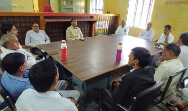 राजस्व अभियान को लेकर एसडीएम की अध्यक्षता में बैठक का हुआ आयोजन