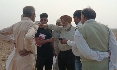 फसल खराबे की गलत सर्वे होने से किसान को नही मिली बीमा राशि, खबर प्रकाशन के बाद जागे जिम्मेदार-पुन: हुआ सर्वे