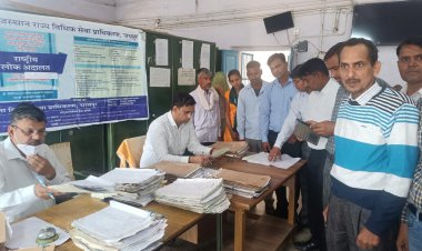 वैर न्यायालय परिसर में राष्ट्रीय लोक अदालत का किया गया आयोजन