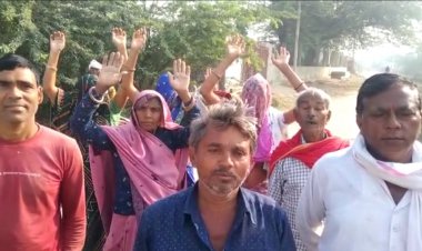 वैर के लोगों ने नगरपालिका प्रशासन पर लगाया नाला निर्माण में धांधली का आरोप