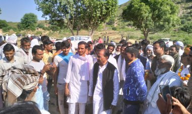 मेवात विकास बोर्ड के चेयरमैन व पूर्व विधायक रामगढ़ जुबेर खान ने करीब 183 लाख के विकास कार्यो का किया  शिलान्यास