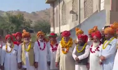 हाजी रईस मौलाना साहब बने गाड़ित नागोरी समाज के  प्रदेश अध्यक्ष(सदरे मोहतरम )