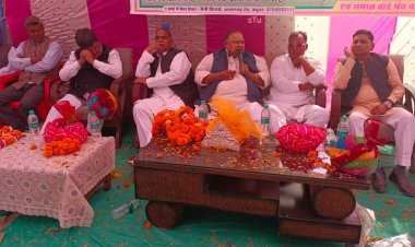 विधायक बाबूलाल बैरवा ने ग्राम अरूर्वा में आधा दर्जन विकास कार्यों का किया लोकार्पण