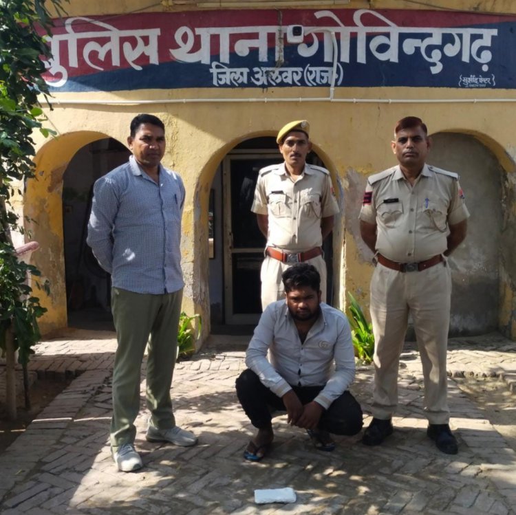 पुलिस ने गोविंदगढ़ में मोबाइल छीनने वाले आरोपी को किया गिरफ्तार