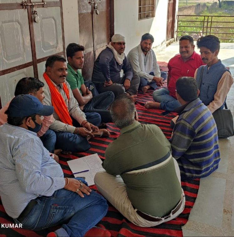 रैणी मे भारतीय ग्रामीण पत्रकार संगठन मीटिंग का हुआ आयोजन: ब्लाक व विधानसभा स्तरीय कमेटी गठन के लिए हुई चर्चा