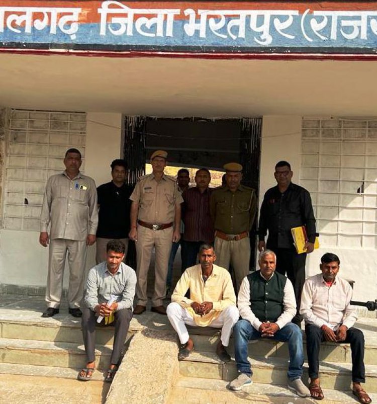 पुलिस ने गोपालगढ़ कांड के फरार चार आरोपियों  को गिरफ्तार कर सीबीआई को सौंपा