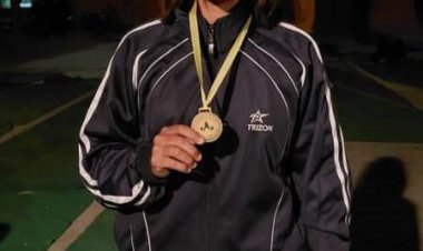 दुर्गा कुमावत ने राज्य स्तरीय पावर लिफ्टिंग में जीता गोल्ड, गांव में छाई खुशी ,अब करेगी नेशनल पर  प्रतिनिधित्व