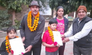 खैरथल की दो नन्ही बालिकाओं ने किया प्रदेश का नाम रोशन