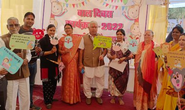 खुशी परियोजना द्वारा सुवाणा मे आयोजित बाल मेले मे आंगनबाड़ी के बच्चों ने मचाई धूम